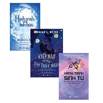 Sách - Kiếp Nào Ta Cũng Tìm Thấy Nhau + Hành Trình Sinh Tử + Hành Trình Của Linh Hồn - Thái Hà Books