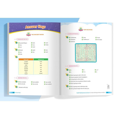 Sách - English Fighting Good And Great - Em Học Tốt Tiếng Anh Tiểu Học - Lớp 1, 2 ,3, 4, 5 - Combo 5 Cuốn - Megabook
