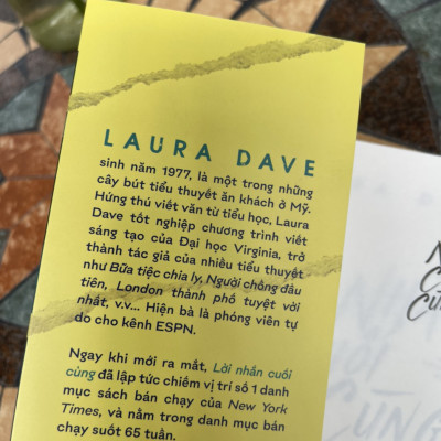 (#1 New York Times Bestseller) LỜI NHẮN CUỐI CÙNG – Laura Dave – Lan Young dịch – Nhã Nam – NXB Hà Nội (Bìa mềm)