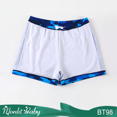 Bộ bơi big size cho bé trai mập béo, mẫu áo cộc tay quần đùi phóng khoáng, size cỡ lớn đến 78kg, chất thun bơi lạnh mịn mát đẹp | BT98