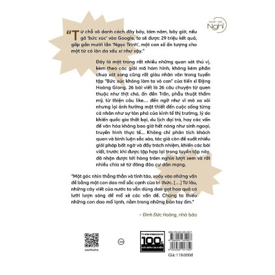 Sách - Bức Xúc Không Làm Ta Vô Can - Thái Hà Books