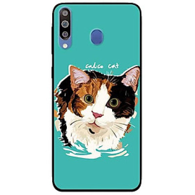 Ốp lưng dành cho Samsung M30 mẫu Chú Mèo Ba Màu