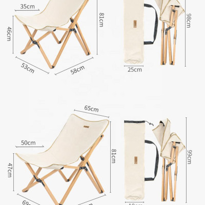 Ghế Vintage gấp gọn khung gỗ Q9E NatureHike NH19JJ008