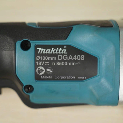 MÁY MÀI GÓC DÙNG PIN  100 MM 18V (01 SẠC NHANH ,02 PIN 18V/ 5.0AH) MAKITA DGA408RTJ1- HÀNG CHÍNH HÃNG
