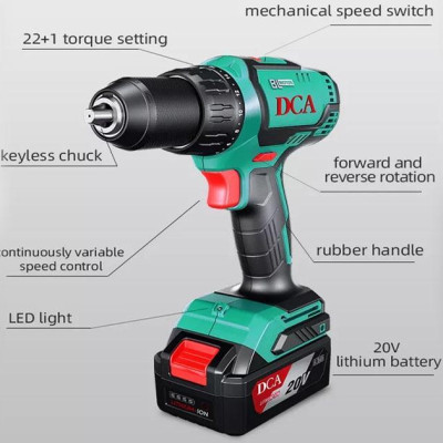 MÁY KHOAN DÙNG PIN DCA ADJZ04-13Z (KHÔNG KÈM PIN VÀ SẠC) - HÀNG CHÍNH HÃNG