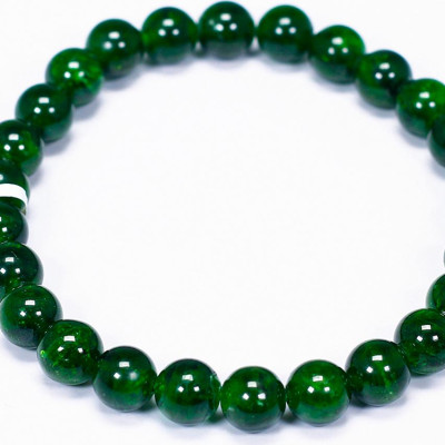 Vòng tay đá Diopside mệnh hỏa, mộc - Ngọc Quý Gemstones