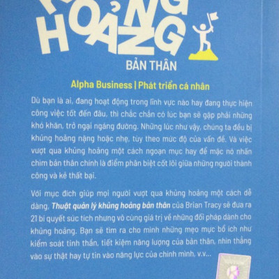 Thuật xử lý khủng hoảng bản thân - Brian Tracy 