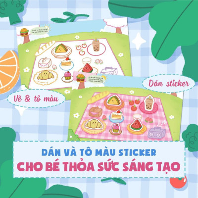 Sách - Dino Tập Vẽ - 4 Bước Vẽ Đơn Giản Đồ Ăn - Megabook