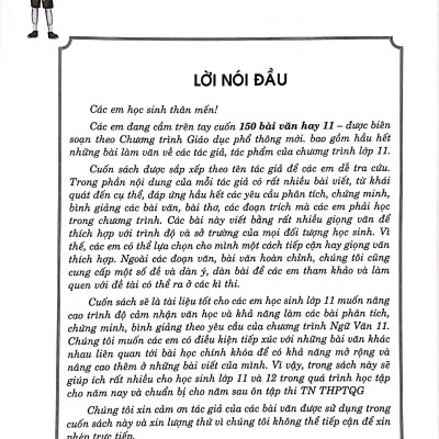 Sách - 150 Bài Văn Hay 11