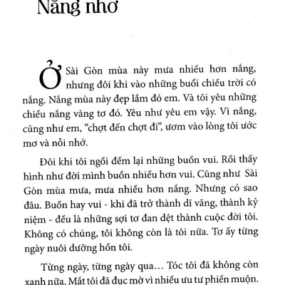 Vũ Điệu Buồn Của Chữ