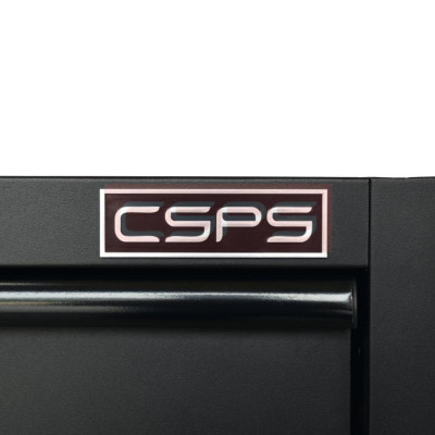 Tủ dụng cụ CSPS 61cm - 04 hộc kéo màu đen có chân tủ