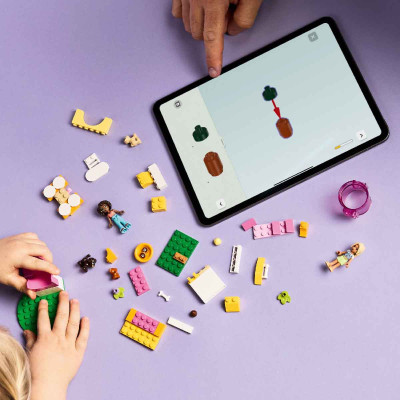 LEGO FRIENDS 42665 Đồ Chơi Lắp Ráp Khu Vui Chơi Cún Con (66 chi tiết)
