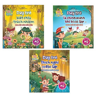 Sách - Dạy Trẻ Biết Chịu Trách Nhiệm + Là Chính Mình Khi Bị Cô Lập + Thích Nghi Và Độc Lập - Combo 3 Cuốn - Minh Thắng