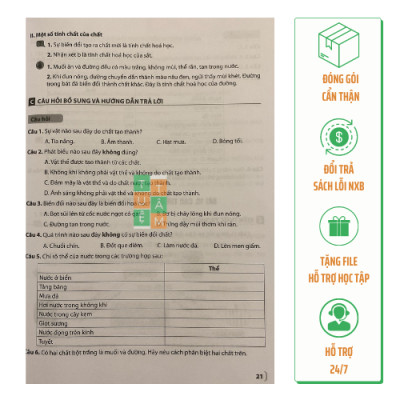 Sách - Để học tốt Khoa học tự nhiên lớp 6 (Kết nối tri thức với cuộc sống)