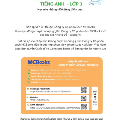 50 Đề Tăng Điểm Nhanh Tiếng Anh - Lớp 3 - Học Nhẹ Nhàng - Dễ Dàng Điểm Cao