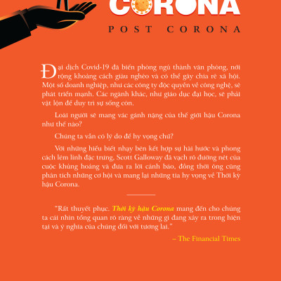 Thời kỳ hậu Corona: Luôn có cơ hội trong khủng hoảng (Post Corona) - Tác giả Scott Galloway