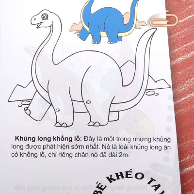 Bé Khéo Tay - Bé Tô Màu - Khủng Long (Tập 2)