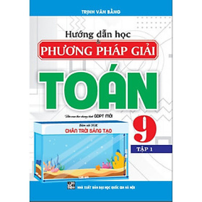 Sách - Hướng dẫn học và phương pháp giải Toán 9 tập 1 (bám sát SGK Chân trời sáng tạo) -HA