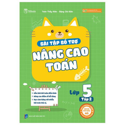 Sách - Bài Tập Bổ Trợ Nâng Cao Toán Lớp 5 - Tập 2