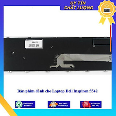Bàn phím dùng cho Laptop Dell Inspiron 5542 - Hàng Nhập Khẩu New Seal