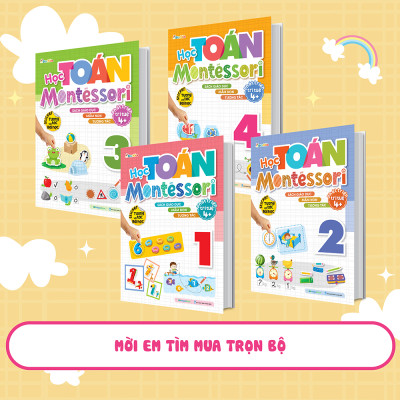 Học Toán Montessori 4 ( Phát triển trí tuệ 4+)
