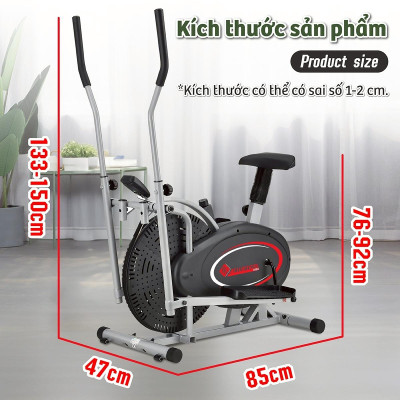 BG Xe đạp tập tại nhà thể dục 8703 kết hợp tay chân - giúp rèn luyện sức khỏe hiệu quả