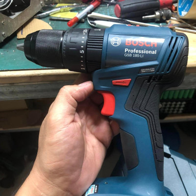THÂN MÁY KHOAN ĐỘNG LỰC DÙNG PIN 18V BOSCH GSB 185-LI (SOLO) - HÀNG CHÍNH HÃNG