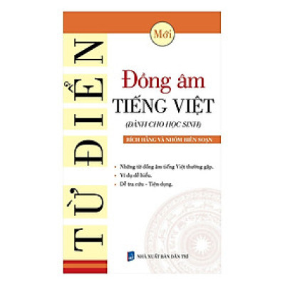 Sách - Từ Điển Đồng Âm Tiếng Việt Dành Cho Học Sinh - Khang Việt Book