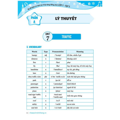 Sách - Global Success - Bộ Đề Kiểm Tra Định Kỳ 4 Kỹ Năng Tiếng Anh Lớp 7 - Có Đáp Án - Tập 1 - Minh Thắng