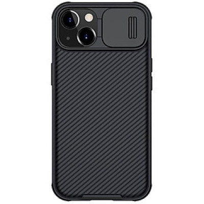 Ốp lưng PC vân sần , có lắp bảo vệ cụm camera cho Apple iPhone 13 6.1" - Nillkin Camshield Pro- Hàng nhập khẩu