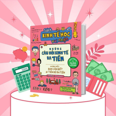 Sách - Kinh Tế Học Vui Nhộn Những Câu Hỏi Kinh Tế Ra Tiền - Combo 4 Cuốn - Megabook