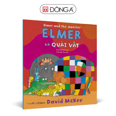Sách - Combo 4 cuốn Elmer (Song ngữ Anh - Việt) - Đông A
