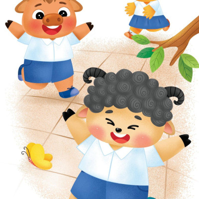 Sách Truyện Tranh Song Ngữ Việt Anh Cho Bé - Thân Thiện Hòa Đồng, Vun Trồng Tình Bạn