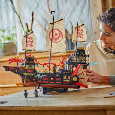 LEGO NINJAGO 71848 Đồ Chơi Lắp Ráp Thuyền Phiêu Lưu Ninjago (2387 chi tiết)