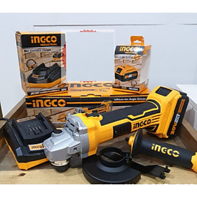 Máy mài góc dùng pin Lithium 1 PIN 1XẠC INGCO - CAGLI1001