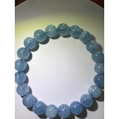 VÒNG AQUA ĐẸP 9ly XANH DƯƠNG NHẸ NỮ MỆNH THUỶ MỘC 