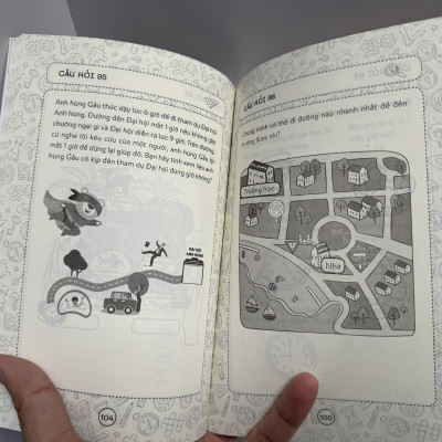 [Hình vẽ minh họa, có đáp án] - [Bộ sách tiểu học vui] - Combo 2 cuốn TỰ TIN LỚP 1 - VỮNG VÀNG LỚP 2: 101 CÂU ĐỐ RÈN TRÍ NÃO LUYỆN KỸ NĂNG - Einstein Books biên soạn - ETS - NXB Dân Trí.