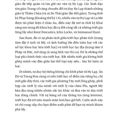 Triết Học Kỳ Thú Dành Cho Tuổi Mới Lớn - TRE