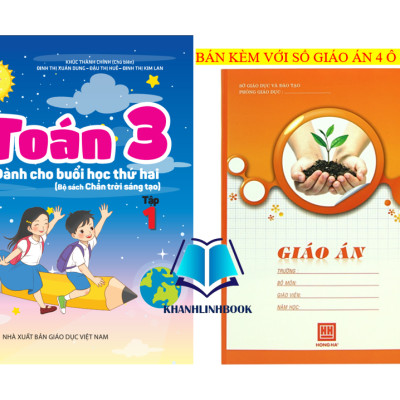 Sách - Combo 2 cuốn Toán 3 Dành cho buổi học thứ hai (Bộ Chân trời sáng tạo)