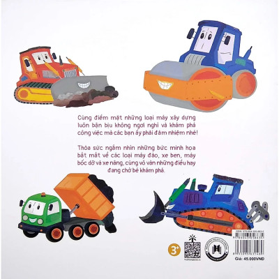 Busy Machines - Digger: Những Cỗ Máy Năng Nổ - Máy Đào Đất (Song Ngữ Anh - Việt)