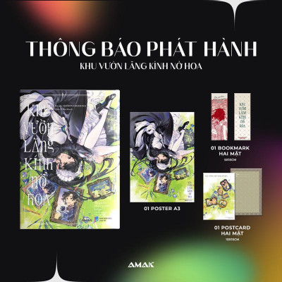Sách Khu vườn lăng kính nở hoa - Amak