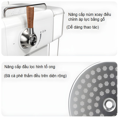 Máy pha cà phê Espresso chuyên nghiệp thương hiệu HiBREW H10 Plus cao cấp - Hàng chính hãng