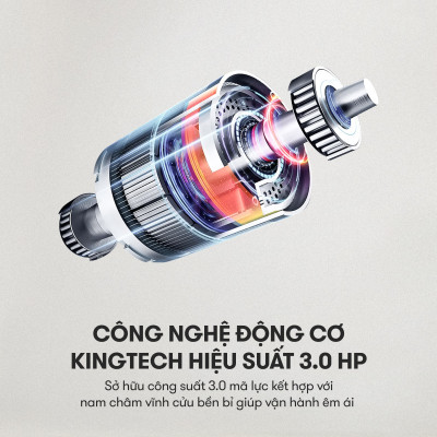 Máy chạy bộ KINGSPORT KS-2055 đa năng khung sườn Kingtech Titan 2.0 mạnh mẽ,12 chương trình luyện tập đa dạng