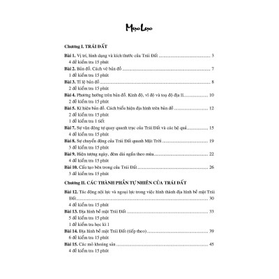 Sách - 100 Đề Kiểm Tra Địa Lí Lớp 6 - Khang Việt Book