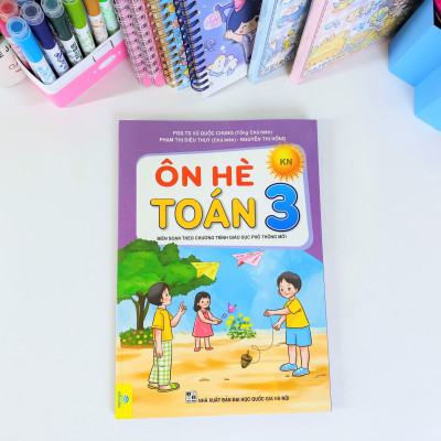 Sách - Bộ 2 cuốn Ôn Hè Toán + Tiếng Việt Lớp 3 Kết Nối - ndbooks