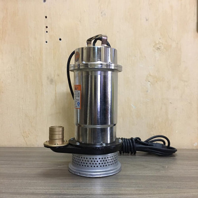 Máy Bơm Chìm Bơm Tõm Công Suất  0,75kw Inox Thường Loại Hút Nước Sạch, Có Thể Sử Dụng Trong Ngành Thủy Hải Sản Và Sản Xuất Nông Nghiệp - Hàng Chính Hãng