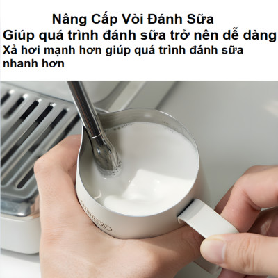 Máy pha cà phê Espresso chuyên nghiệp thương hiệu HiBREW H10 Plus cao cấp - Hàng chính hãng
