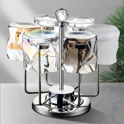 Giá Úp Cốc INox cao cấp Xoay 360 độ (hàng xuất Đức )