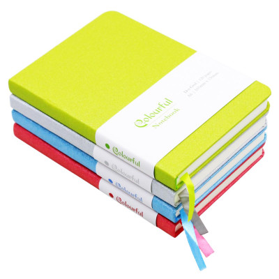Sổ Colourful Notebook A6 - Dòng Kẻ Chấm - 120 Trang 100gsm - The Sun - Màu Bạc