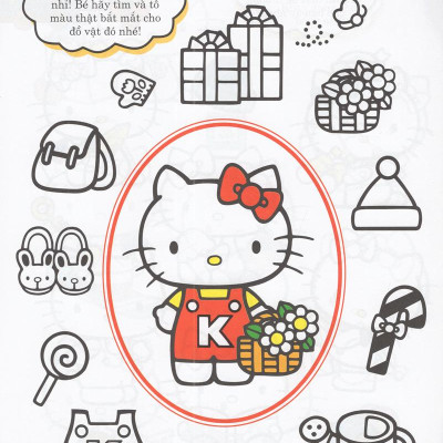 Hello Kitty - Rèn Luyện Khả Năng Quan Sát (Tô Màu)